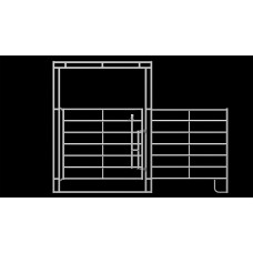 WH06-12T WALK THRU GATE COMBO